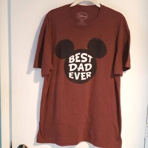 Disney Dad Shirt - Best Dad Ever sz L